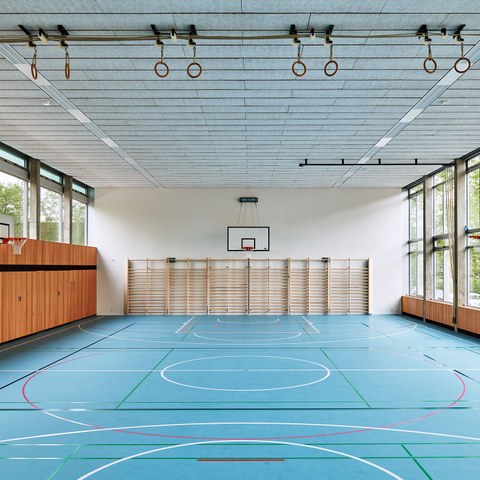 Turnhalle. Vergrösserte Ansicht